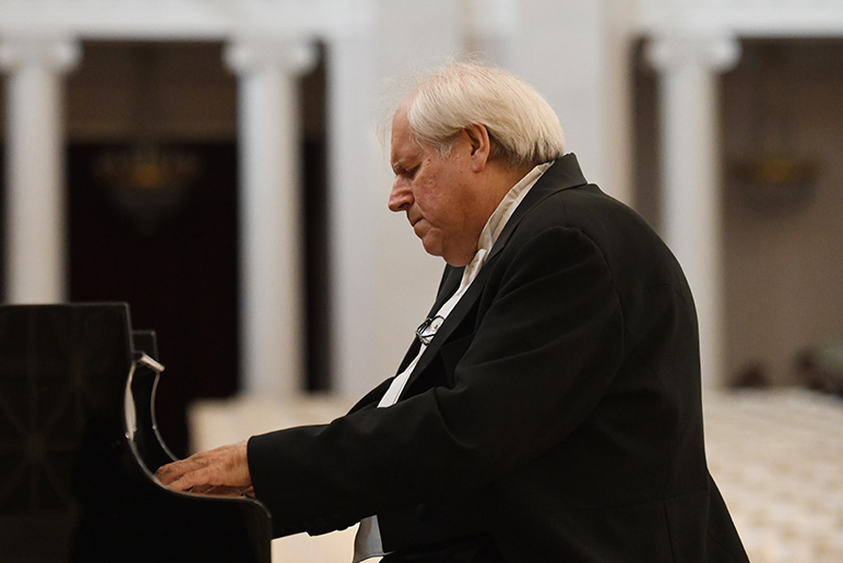 Photo de Grigory Sokolov © Anna Flegontova